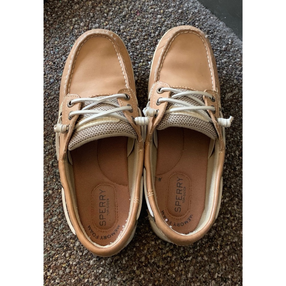 Sperry Topsider boat shoes.